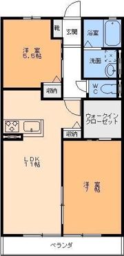 モダンローズの間取り画像