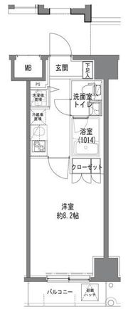 TLRレジデンス大鳥居の間取り画像