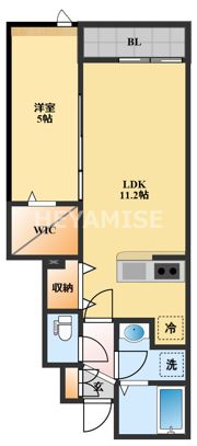 Prezia栄田の間取り画像