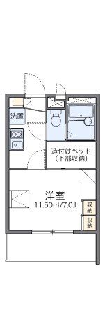 レオパレスWINの間取り画像