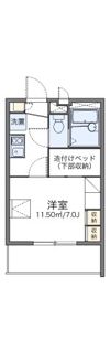 レオパレスWINの間取り画像