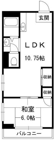 東栄コーポの間取り画像