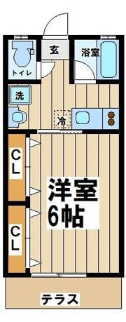 ペルシアーナ三鷹台の間取り画像