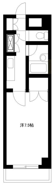 ロイヤルヒルズ泉崎Ⅱの間取り画像