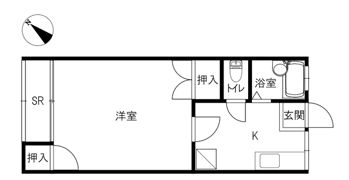 スチューベンBの間取り画像