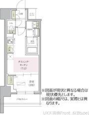 アーバネックス天満橋Frontの間取り画像