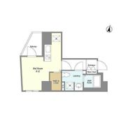 ピュアレジデンス小石川の間取り画像