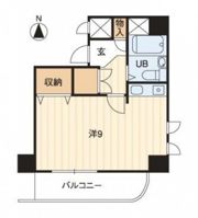 ダイアパレス京町Ⅱの間取り画像