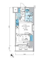 リヴシティ横濱関内弐番館の間取り画像