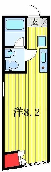 プラティーク十条の間取り画像