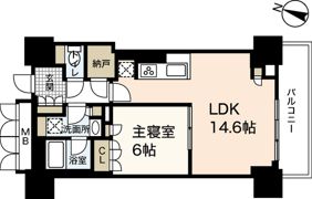 グランクロスタワー広島 アイコートの間取り画像