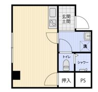 プルメリア中丸の間取り画像