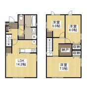 リッツホームDの間取り画像