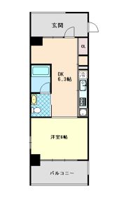 リッツコート六甲の間取り画像