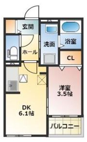 Crestの間取り画像