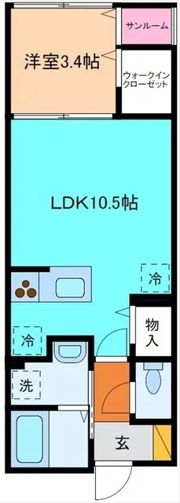 サン・ステージ速星の間取り画像