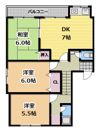 清水ハイツの間取り画像