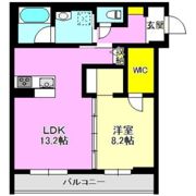 シャーメゾン表町の間取り画像