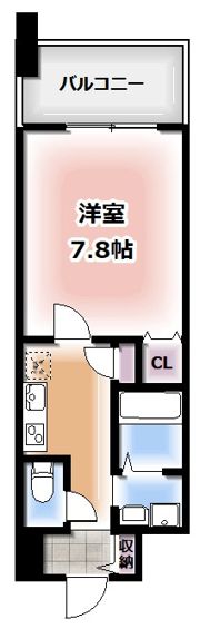 CASSIA住道(カッシアスミノドウ）の間取り画像