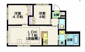 ピペリア三軒茶屋の間取り画像