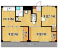 ビレッジハウス則松 3号棟の間取り画像