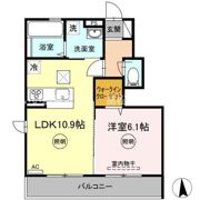 ルピナス B棟の間取り画像