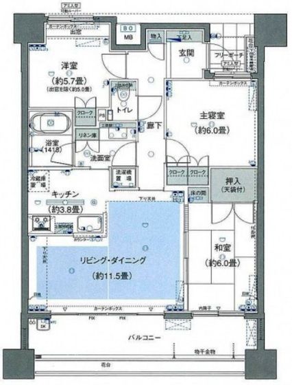 間取図