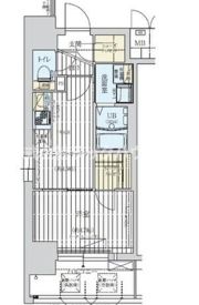 ワールドアイ大阪West Gateの間取り画像