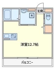 カーサ江戸川の間取り画像