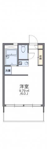 レオパレス住吉壱番館の間取り画像