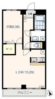 北ウイングの間取り画像