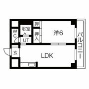 シャガール豊中の間取り画像