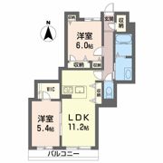 プロヌーブ北矢三 B棟の間取り画像