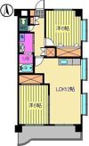 秀和ココペリの間取り画像