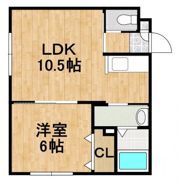 Ruhe Raum北栄の間取り画像