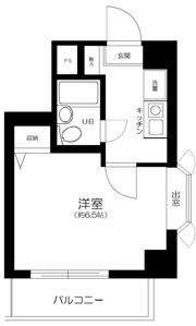 ミルフォード中井の間取り画像