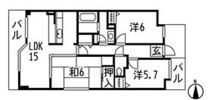 ランドマークシティ紙屋町の間取り画像
