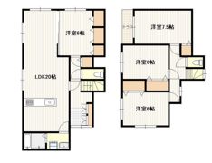 峠藤吉住宅2ndの間取り画像