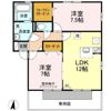プロヴァンス土器東 B棟の間取り画像