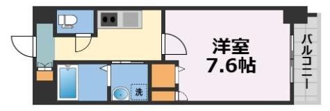エスリード難波WESTの間取り画像