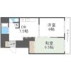 淀川マンションの間取り画像