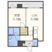フローライト南森町の間取り画像