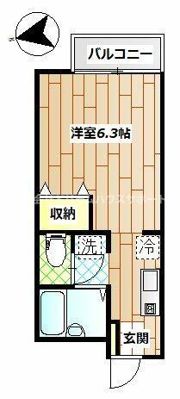 サンライフ上大岡の間取り画像