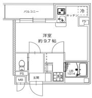 レピュア西尾久レジデンスの間取り画像