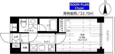 ステージファースト白山Ⅱの間取り画像