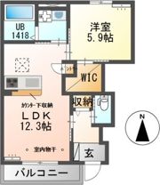 プロスパーの間取り画像