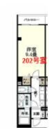 プランドール森南の間取り画像