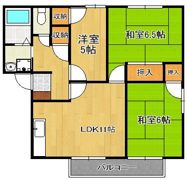 サラダ村C棟の間取り画像