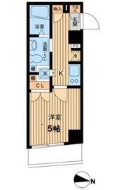 エスティメゾン武蔵小山の間取り画像