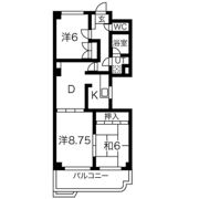 パルナスよもぎ台の間取り画像